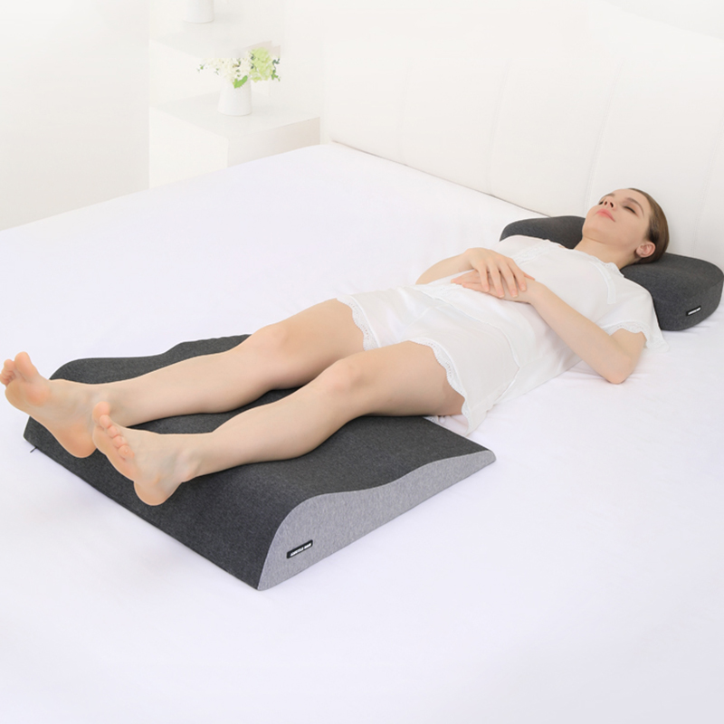 Memory Foam Leg Elevation Pillow for Comfort