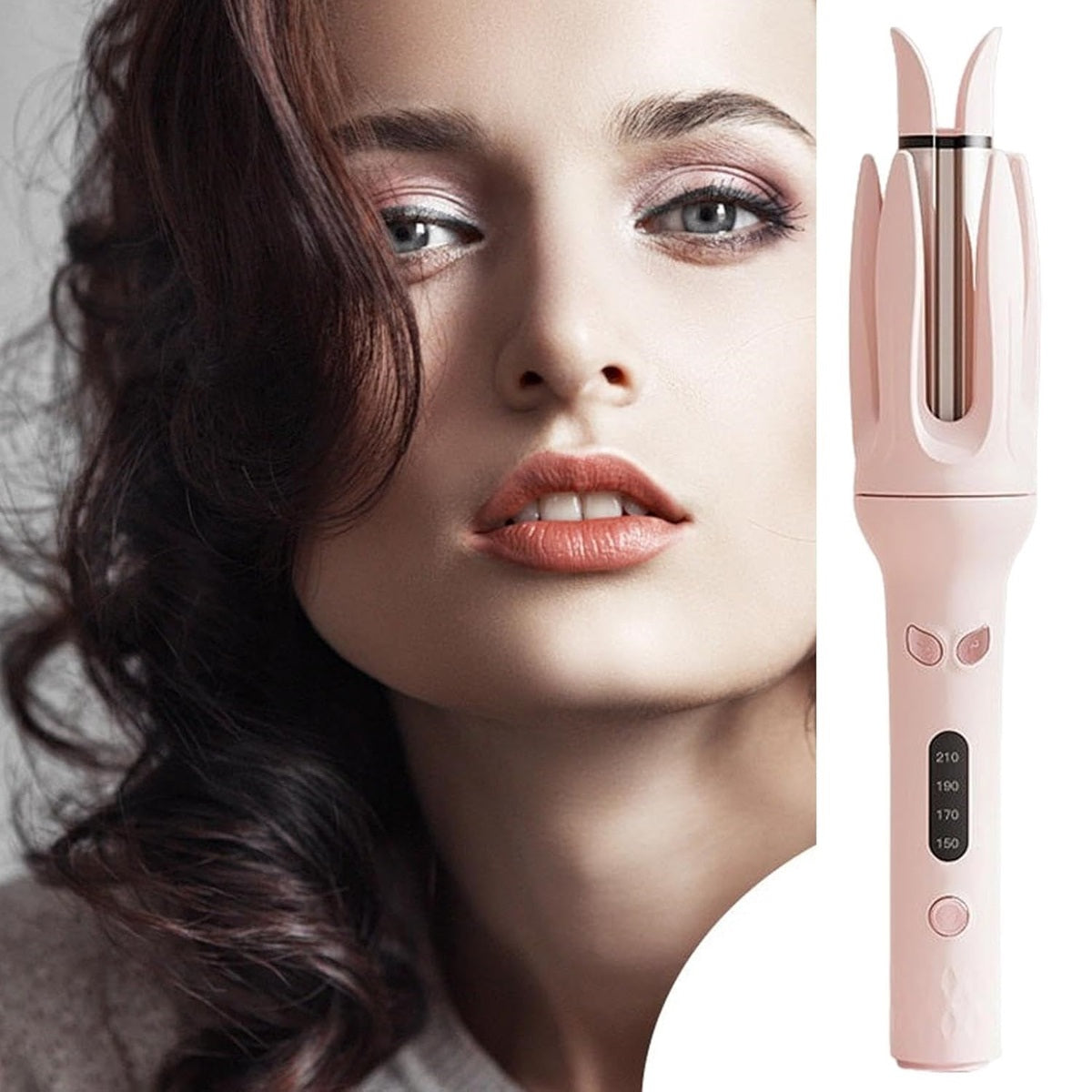 28 mm Automatic Ionic Curling Iron – Rotating Anti-Tangle Ceramic Styler