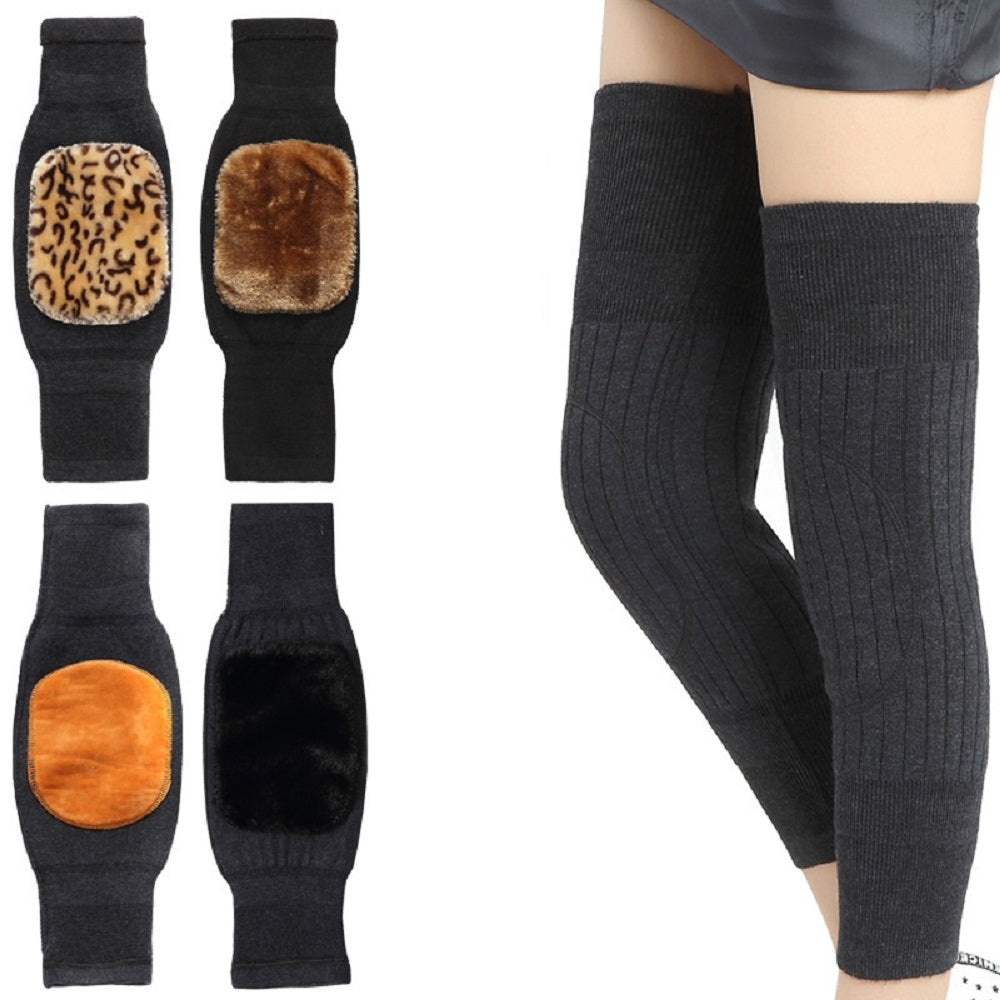 Cashmere-Blend Warm Knee Support Sleeve