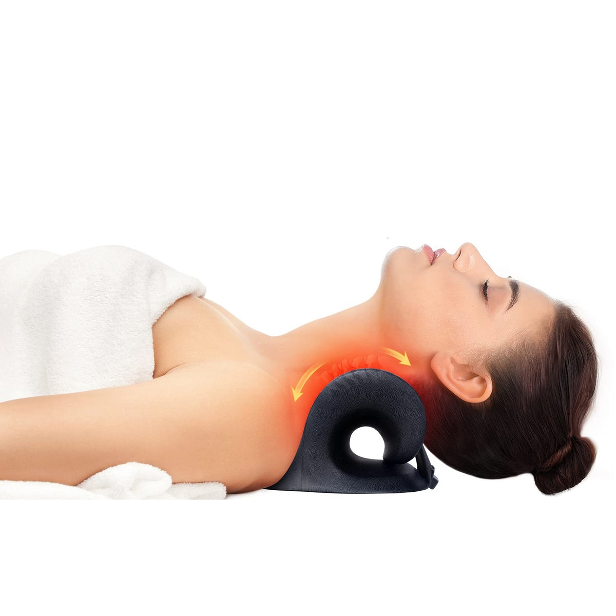 Heated Neck and Shoulder Rest Cushion with Warm Compress