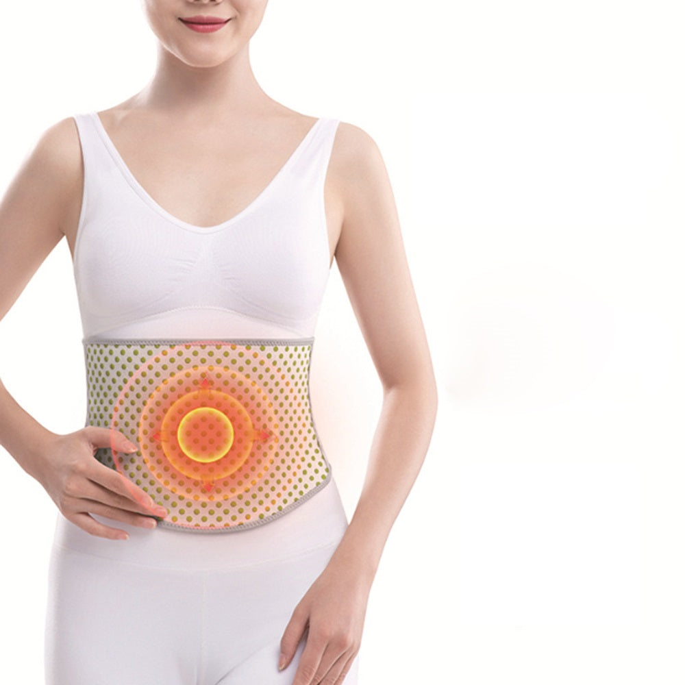 Self-Warming Lumbar Back Wrap with Adjustable Fit