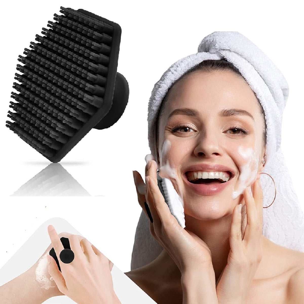 Silicone Facial Cleansing Brush for Deep Cleansing