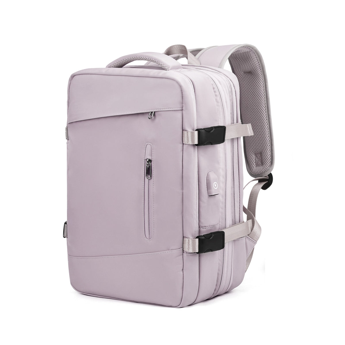 Flight-Approved Large Travel Backpack with USB Port
