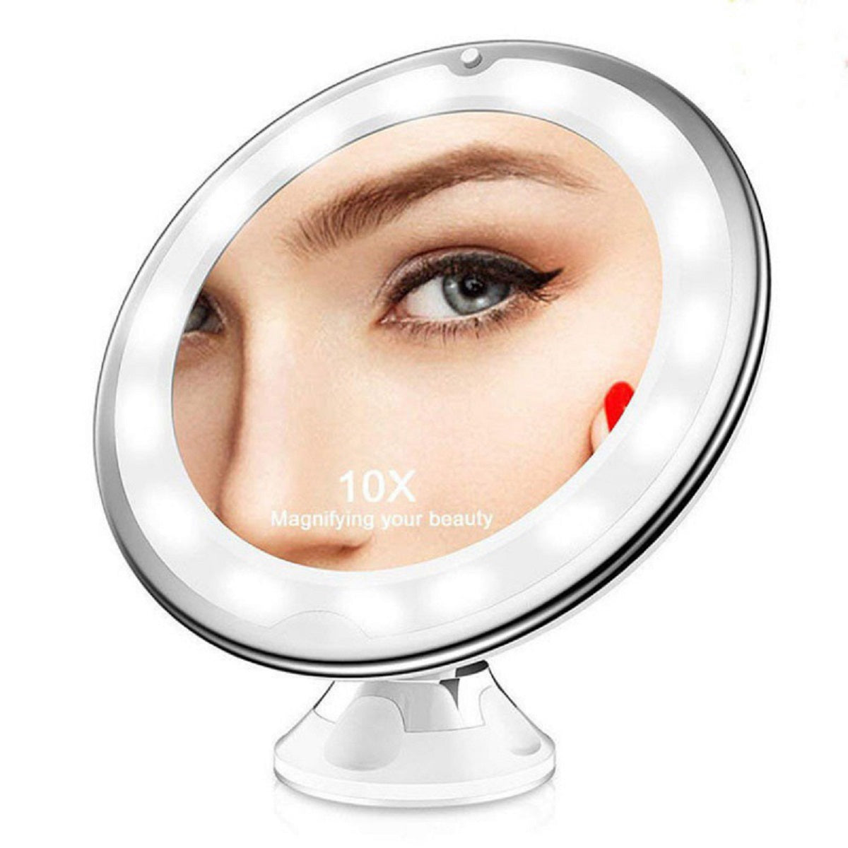 10X Magnifying Makeup Mirror with LED Lights