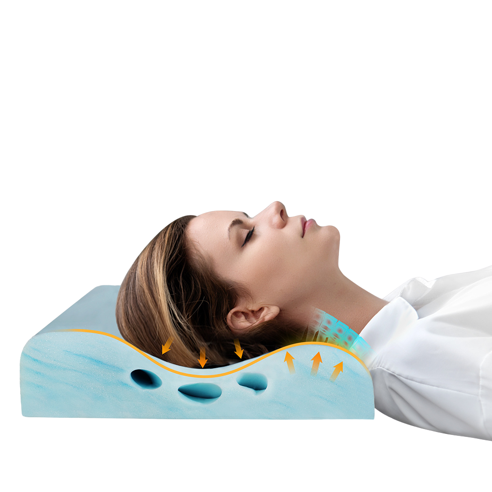 Adjustable Memory Foam Pillow for Comfortable Sleep