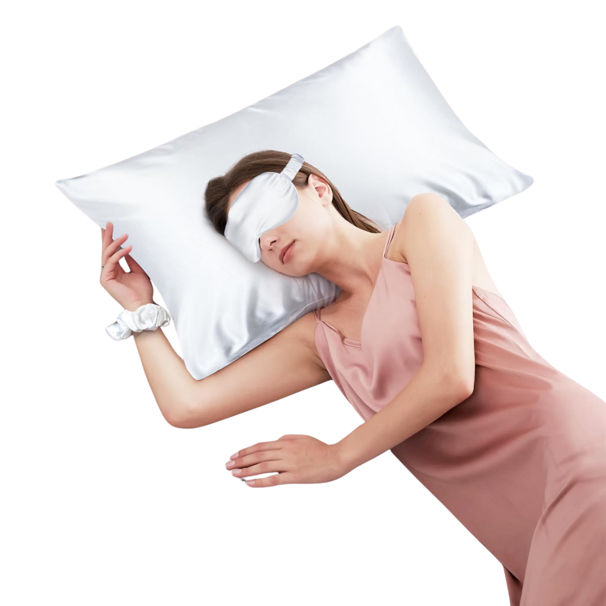 Mulberry Silk Pillowcase Set with Eye Mask and Scrunchie