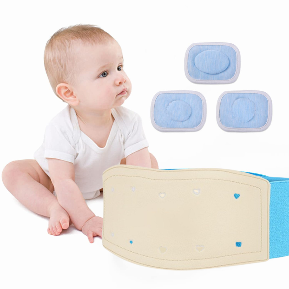 Soft Adjustable Infant Belly Support Belt
