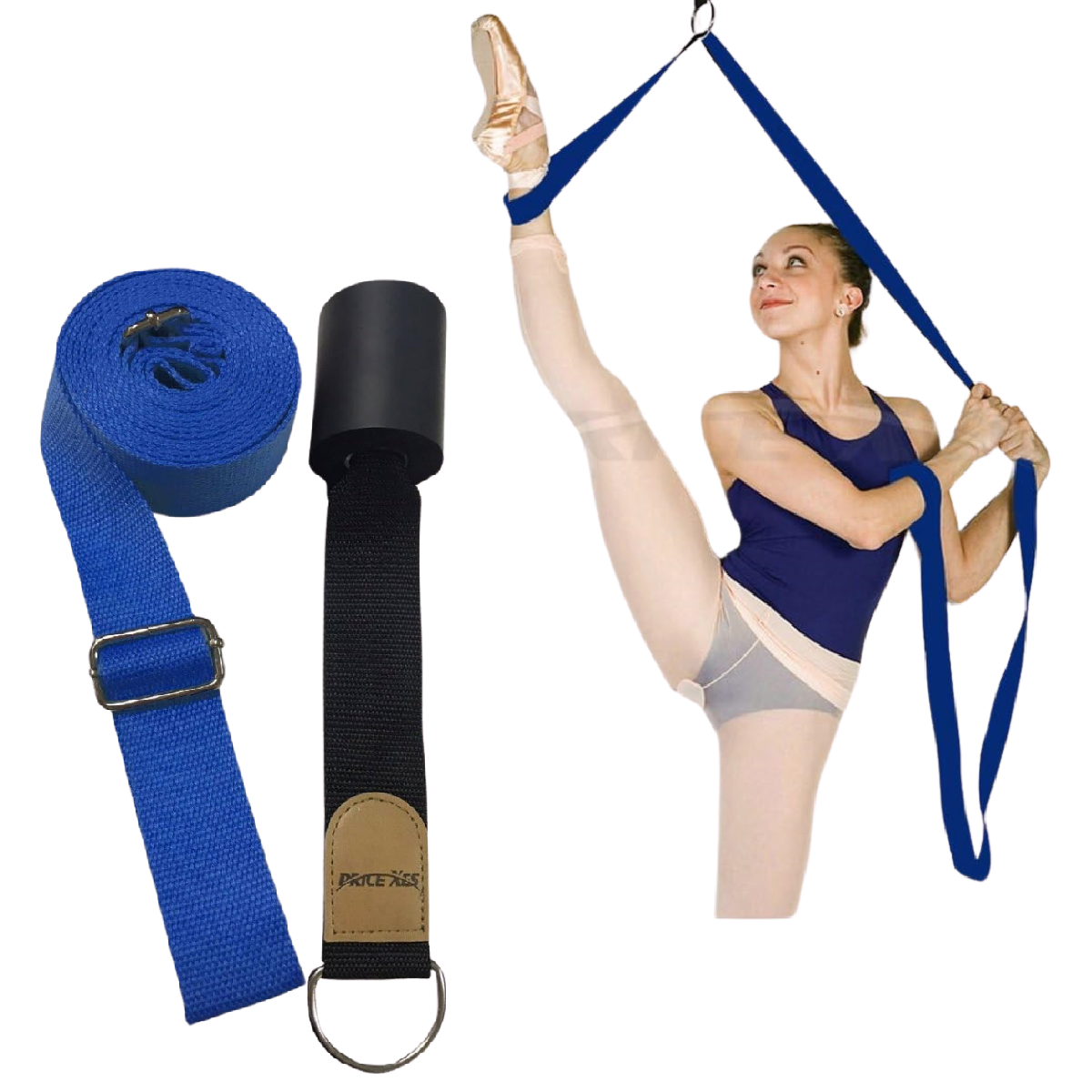 Ballet Stretch Band with Door Anchor for Leg Flexibility