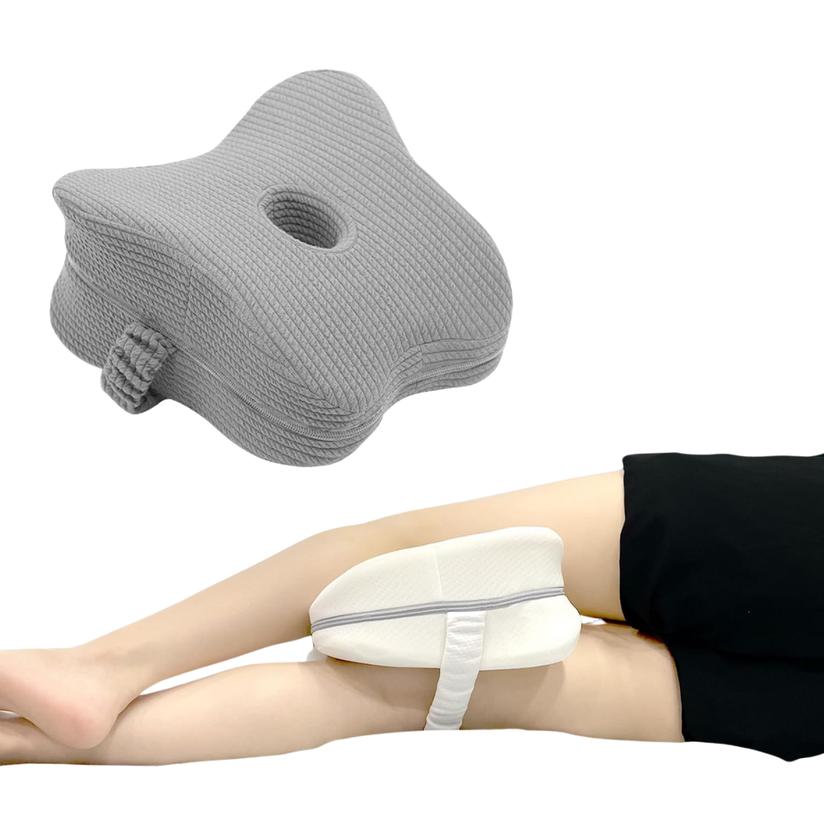 Memory Foam Leg Pillow for Side Sleepers