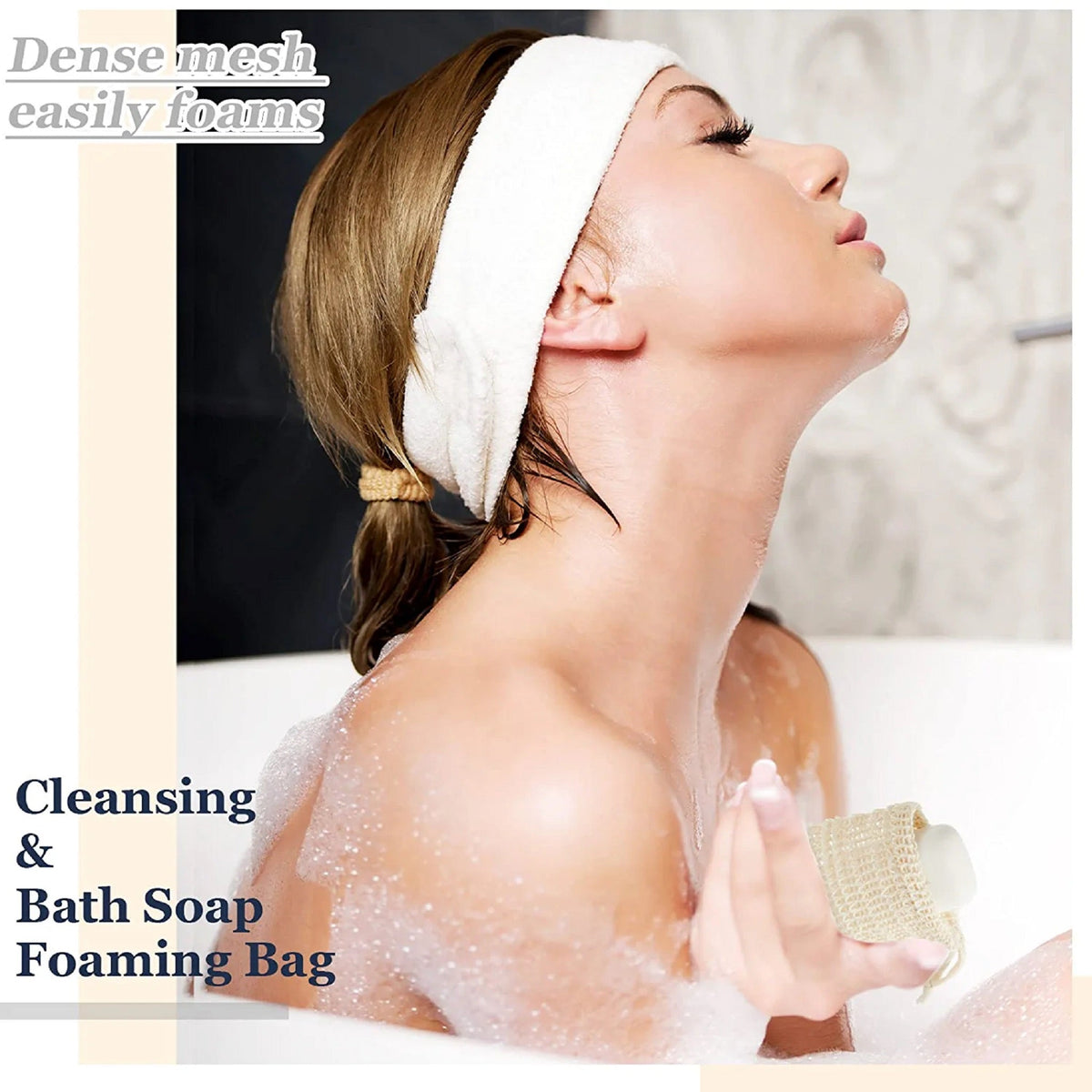 Exfoliating Soap Saver Bags Reusable Lather Pouches