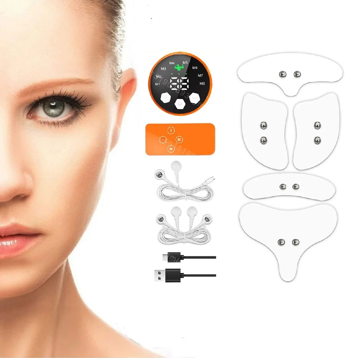 Microcurrent Face and Neck Massage Device