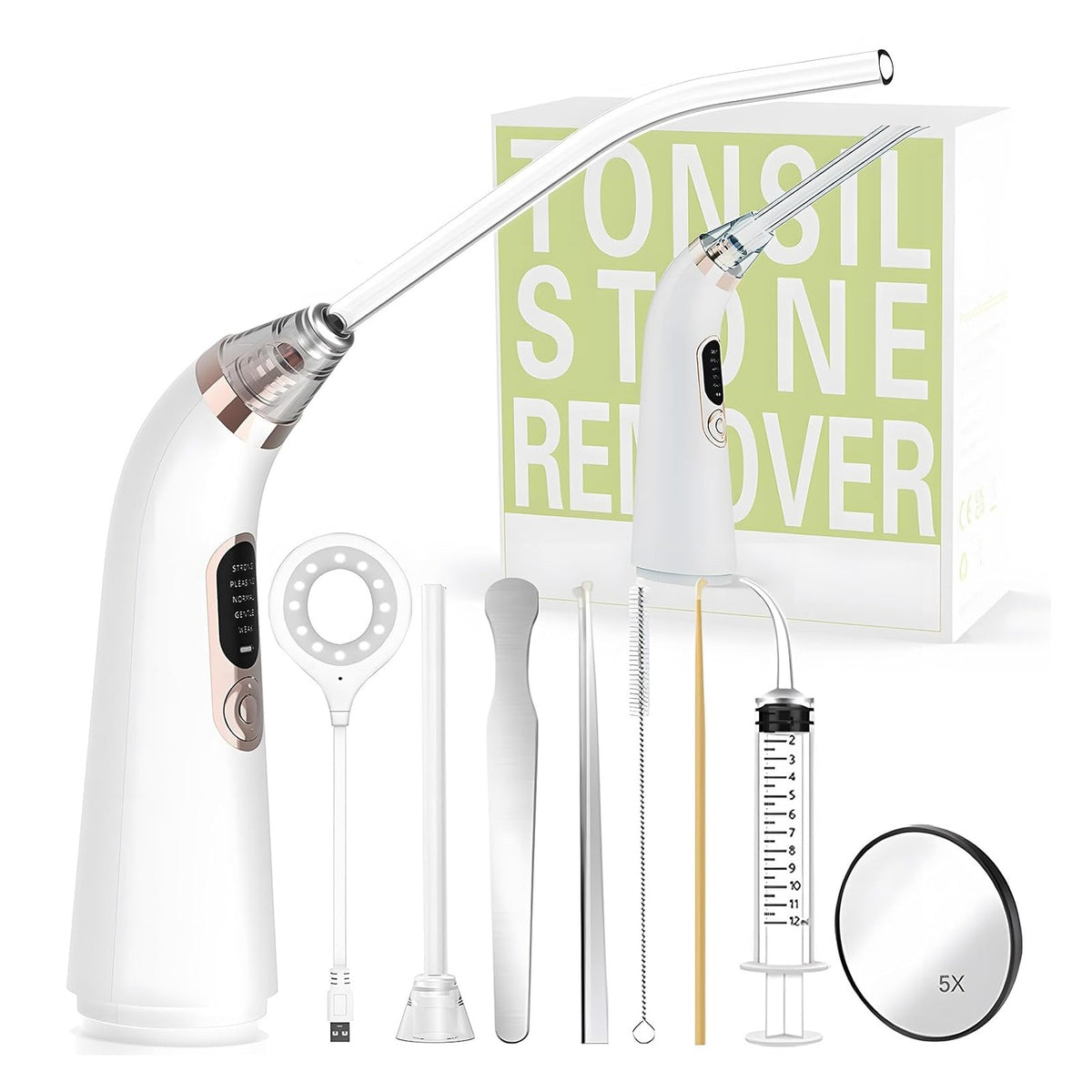 At-Home Oral Vacuum Kit with Light and Magnifier