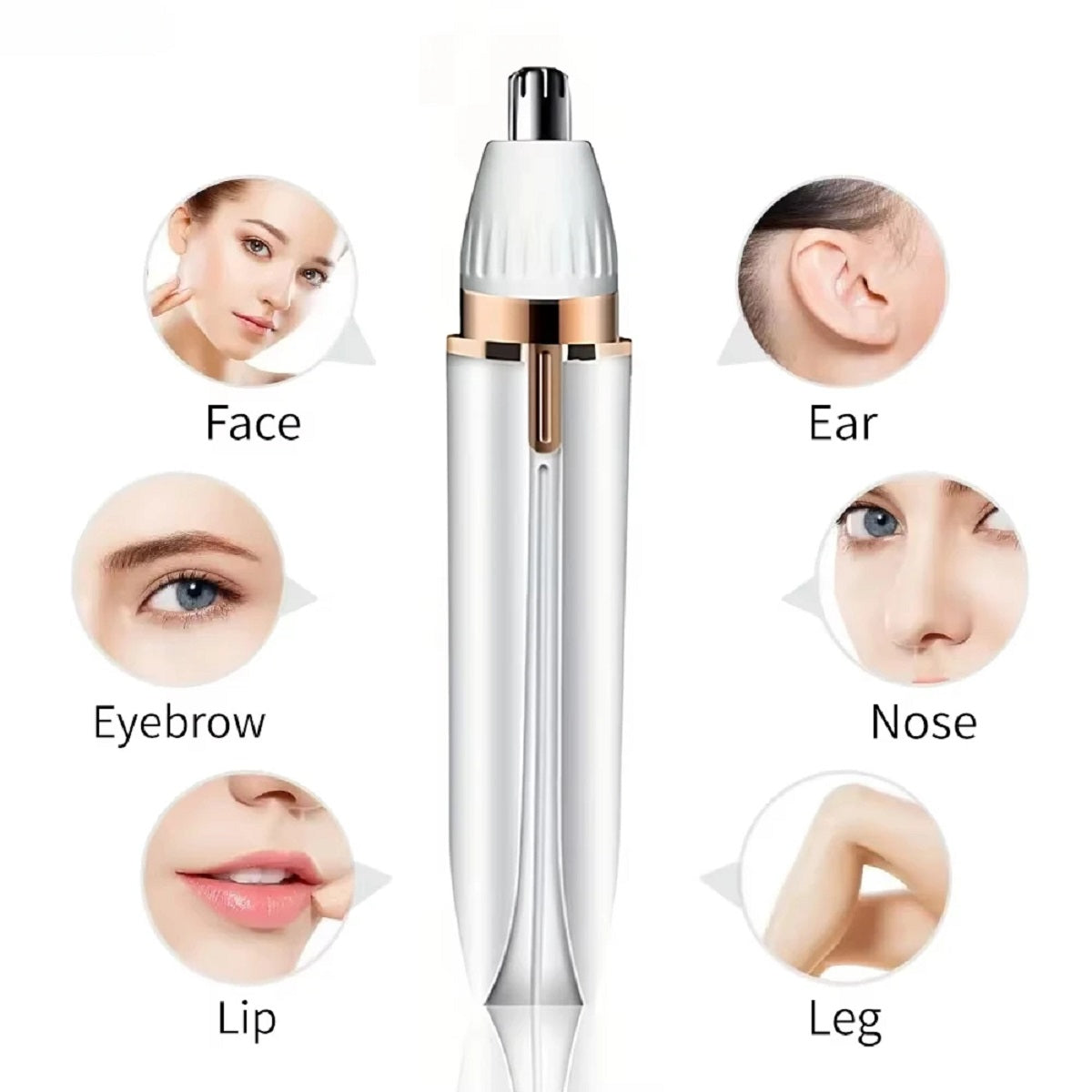 4 in 1 Electric Razor for Women Full Body Shaving Facial Epilator Shaver