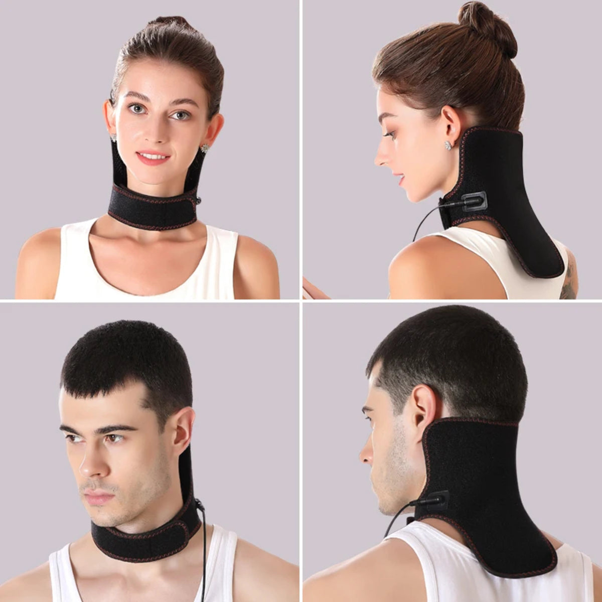 Heated Neck Wrap with Vibration
