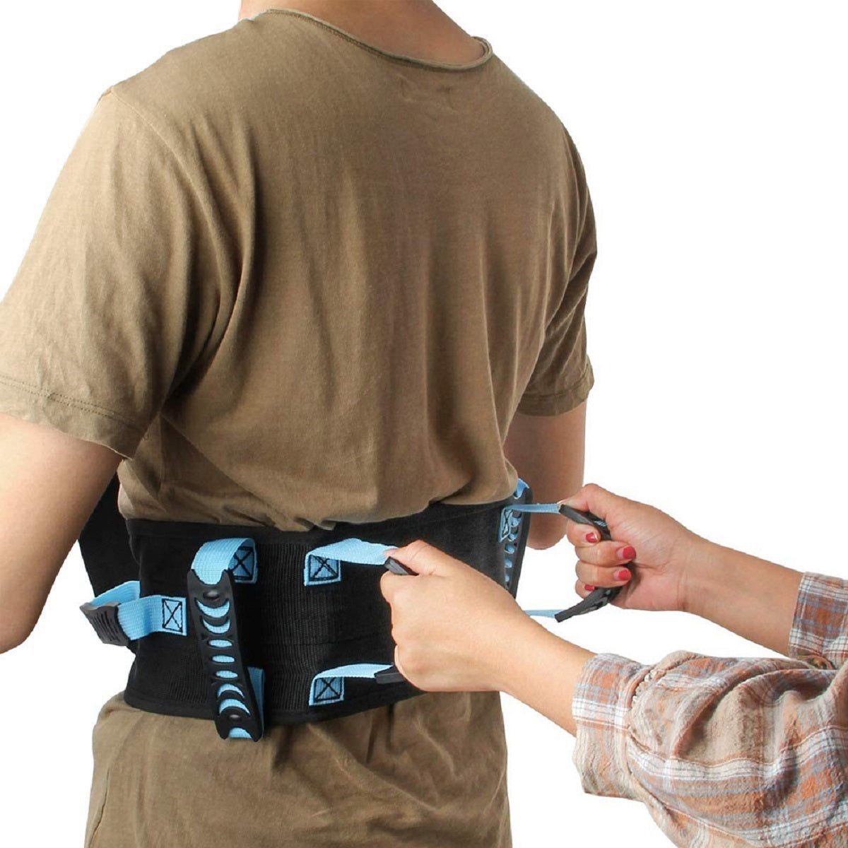 Padded Support Transfer Belt with Multiple Handles