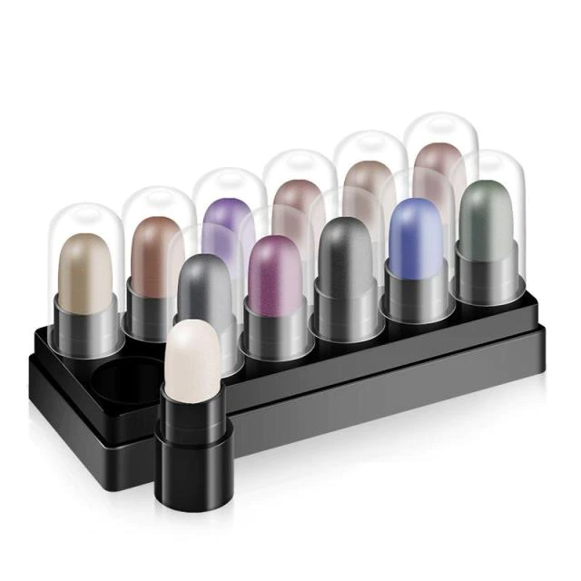 Glitter eyeshadow stick colorful set
