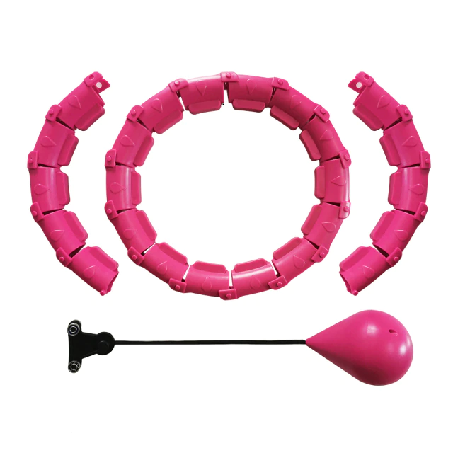 Weighted Massage Fitness Hoop for Core Workouts at Home