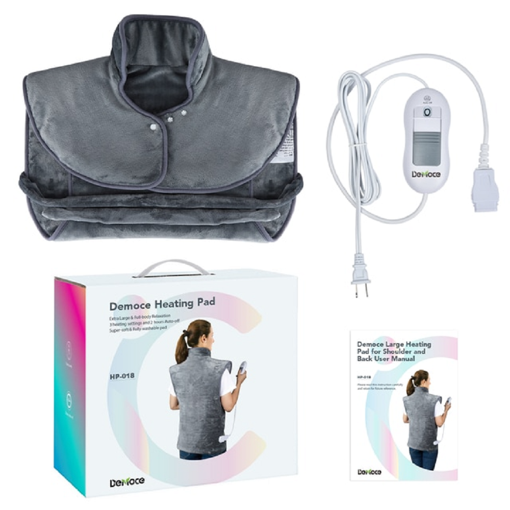 Electric Heated Shawl Wrap for Neck Shoulders and Back