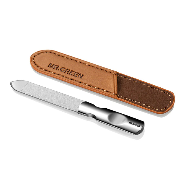 Double-Sided Stainless Steel Nail File Manicure Tool