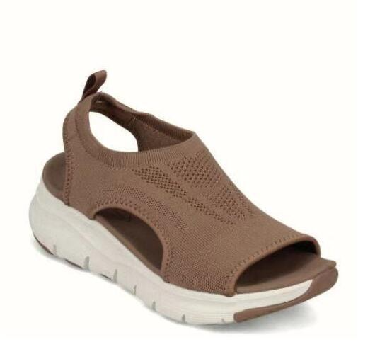 Women's Beach Wedge Roman Sandals with Cushioned Sole
