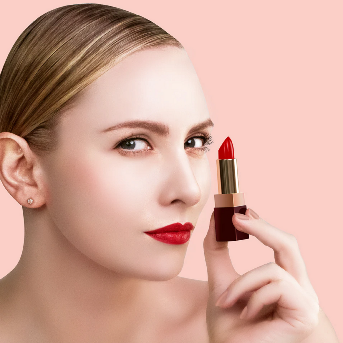 Moisturizing velvet shiny lipstick