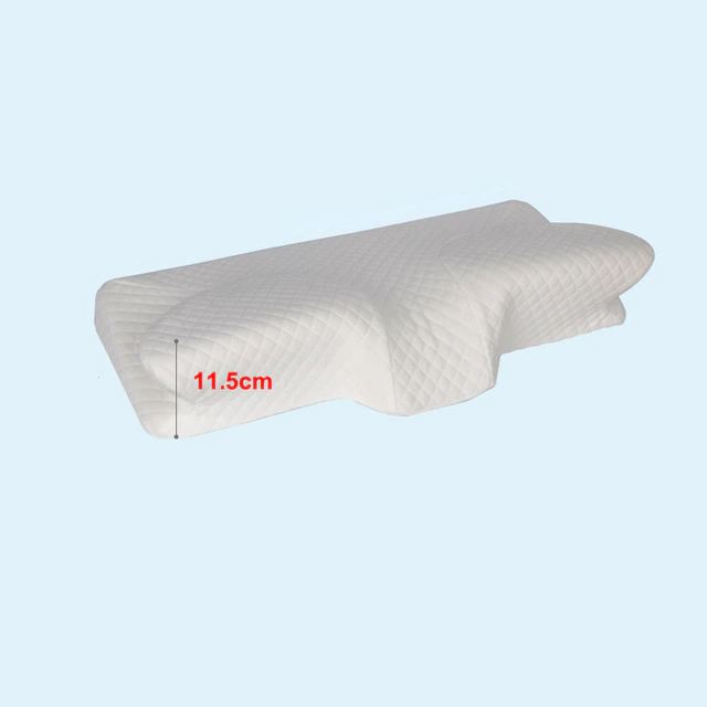 Contour Memory Foam Neck Pillow for Restful Sleep