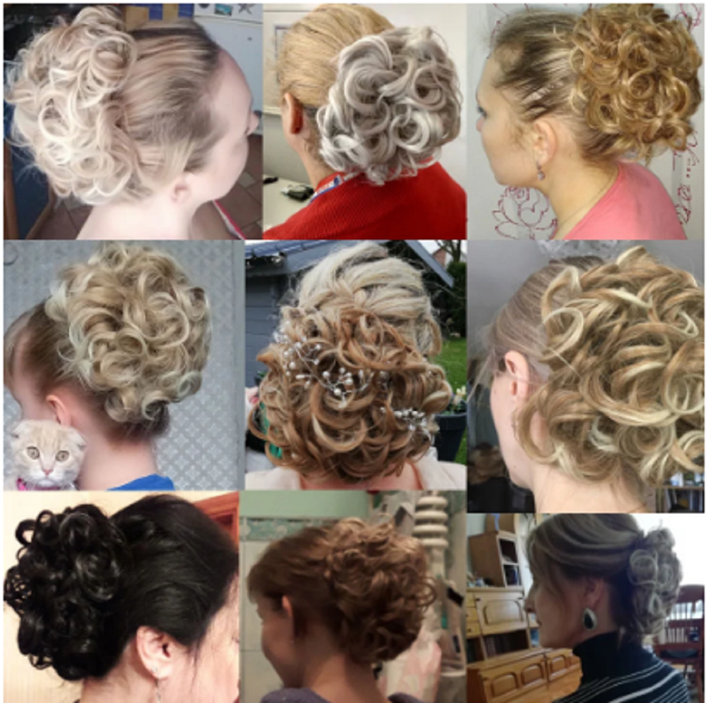 Instant Messy Bun Hair Piece with Comb Clip