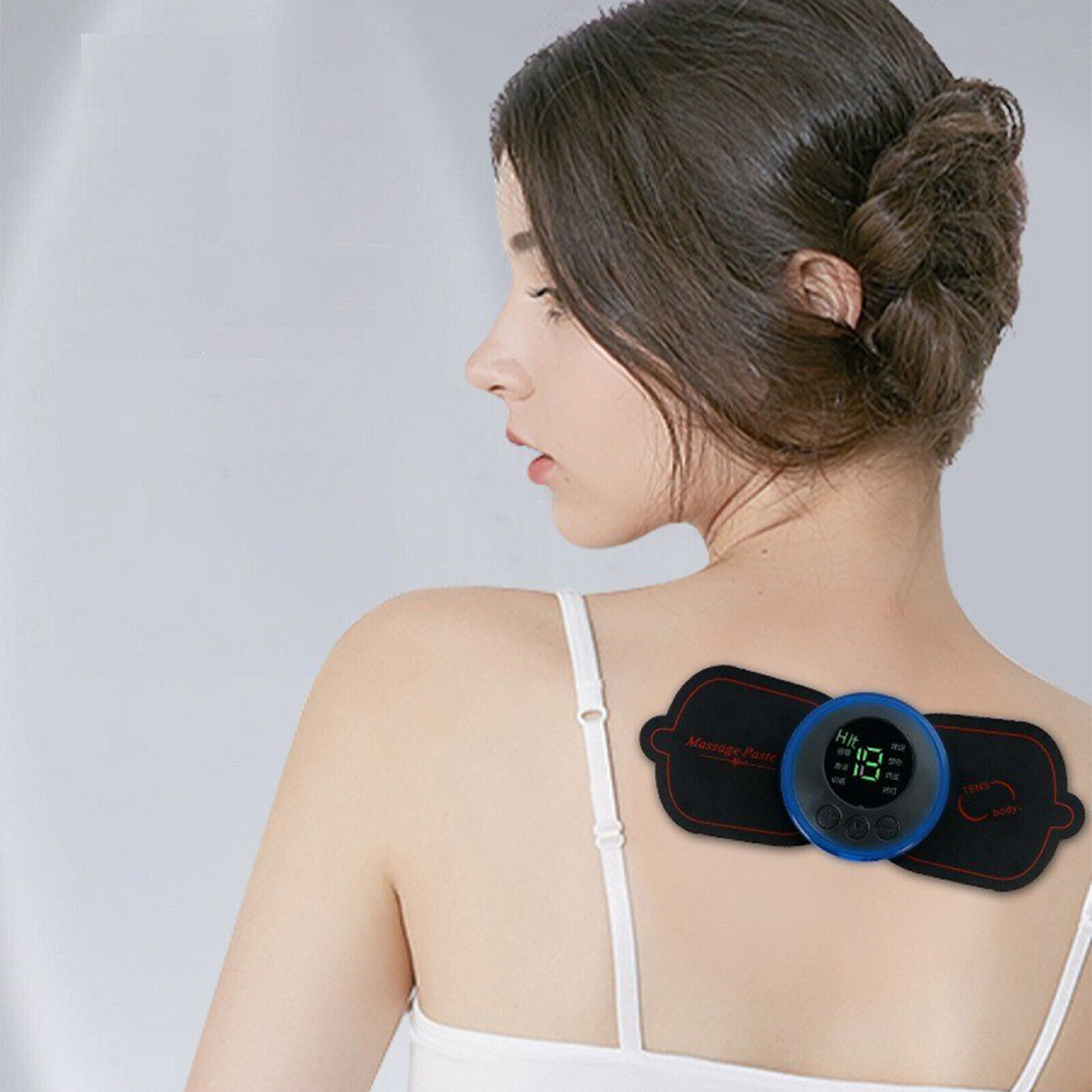 Portable Mini Massager with Adjustable Modes and Pads