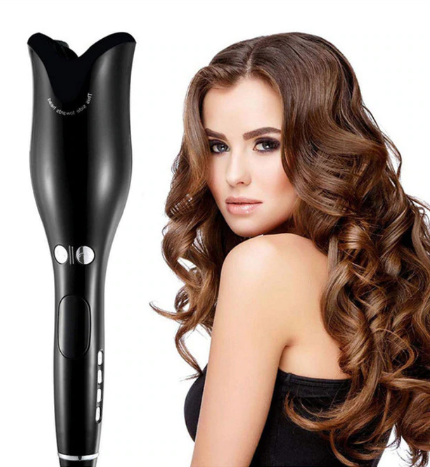 Automatic Rotating Hair Curler with Digital Display
