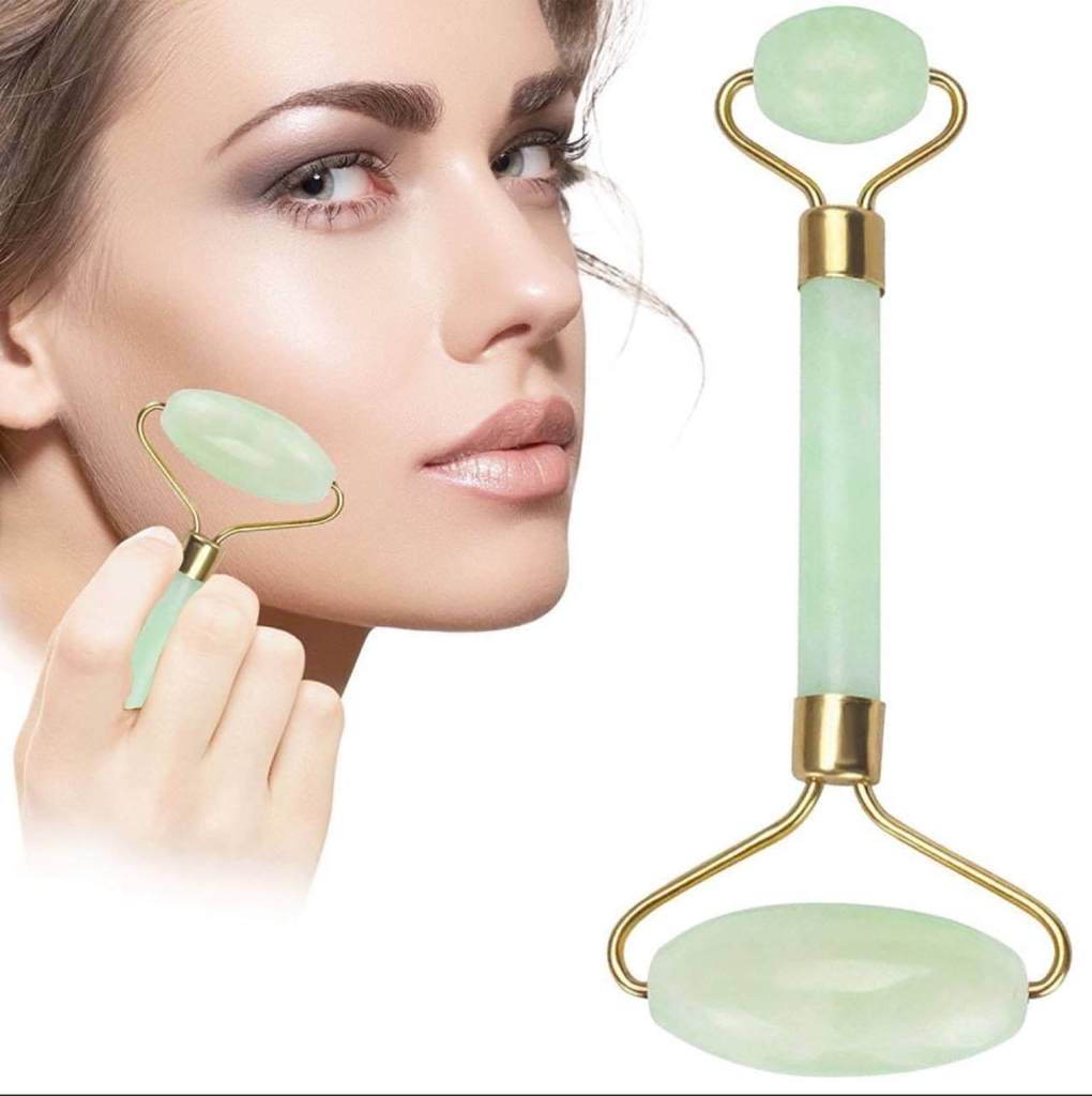 Natural Jade Facial Roller for Daily Skincare