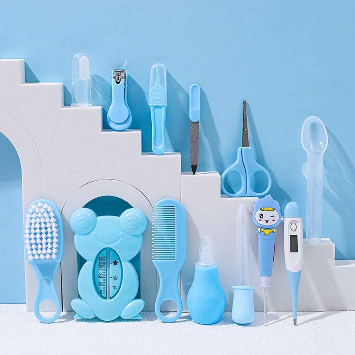 Baby Grooming and Care Kit with Travel Case