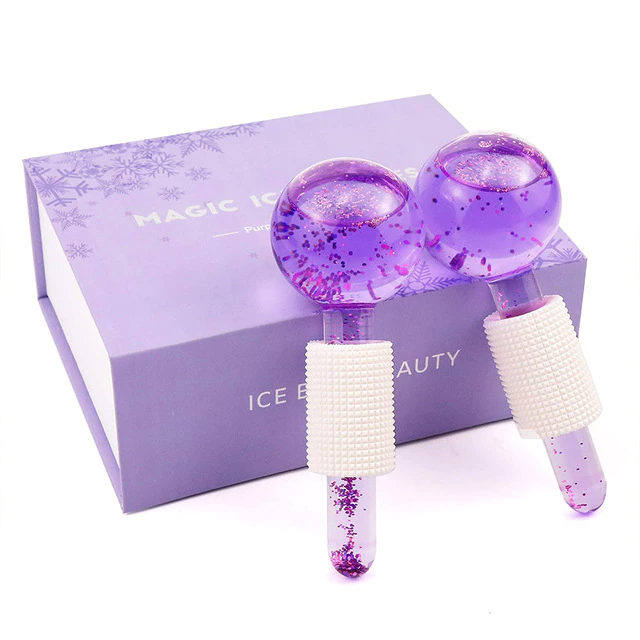 Facial Ice Globes for Cooling Face and Eye Massage