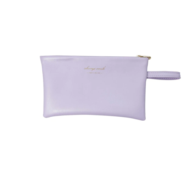 PU leather women's cosmetic bag