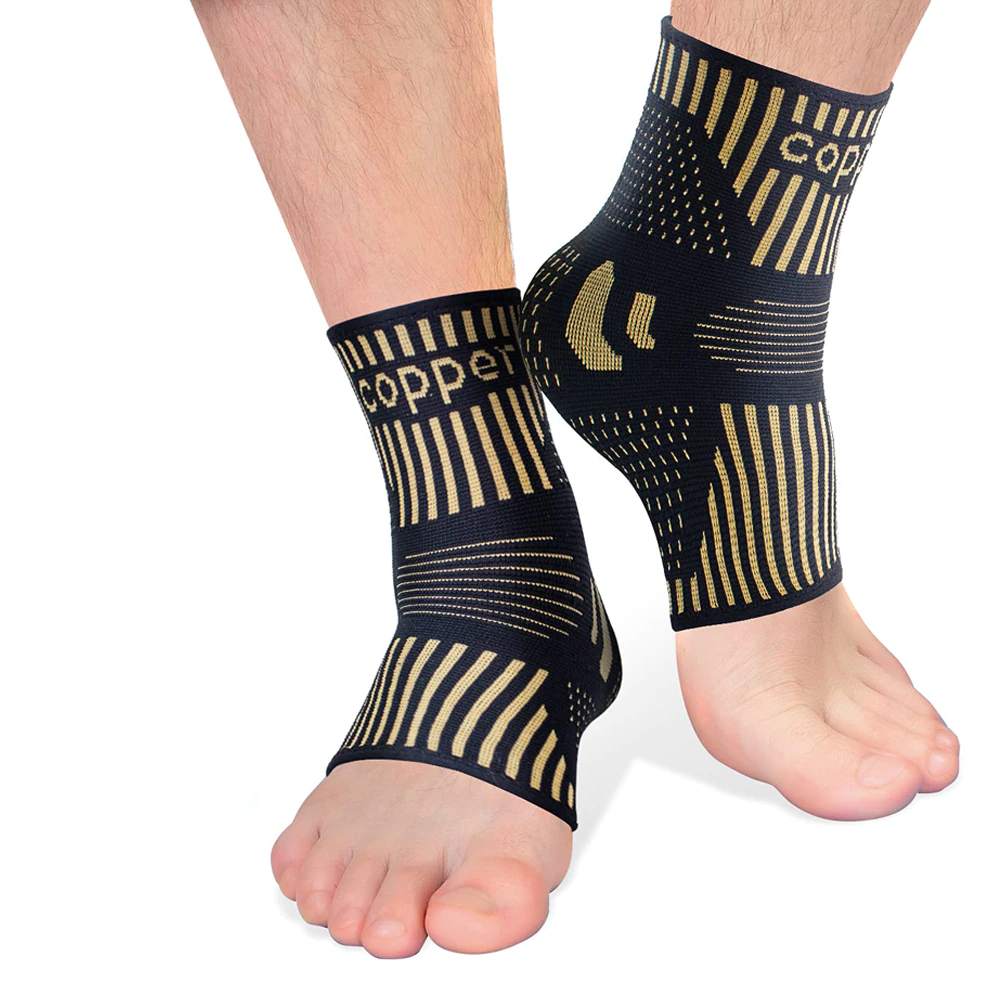 Copper Ankle Support Sleeve