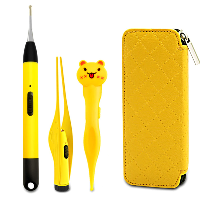 LED Ear Cleaning Tool Set with Storage Case