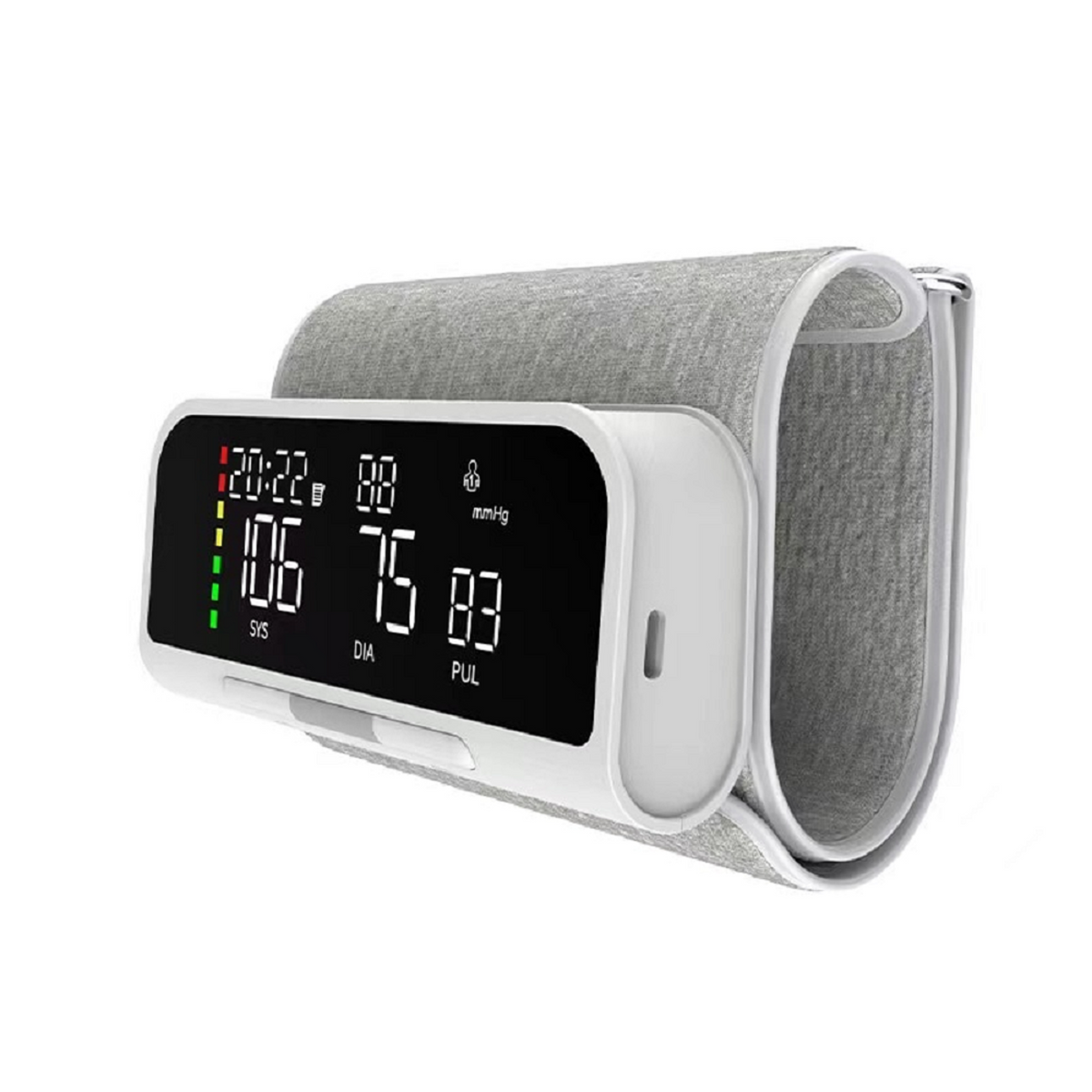 Upper Arm Blood Pressure Monitor with Voice and LCD