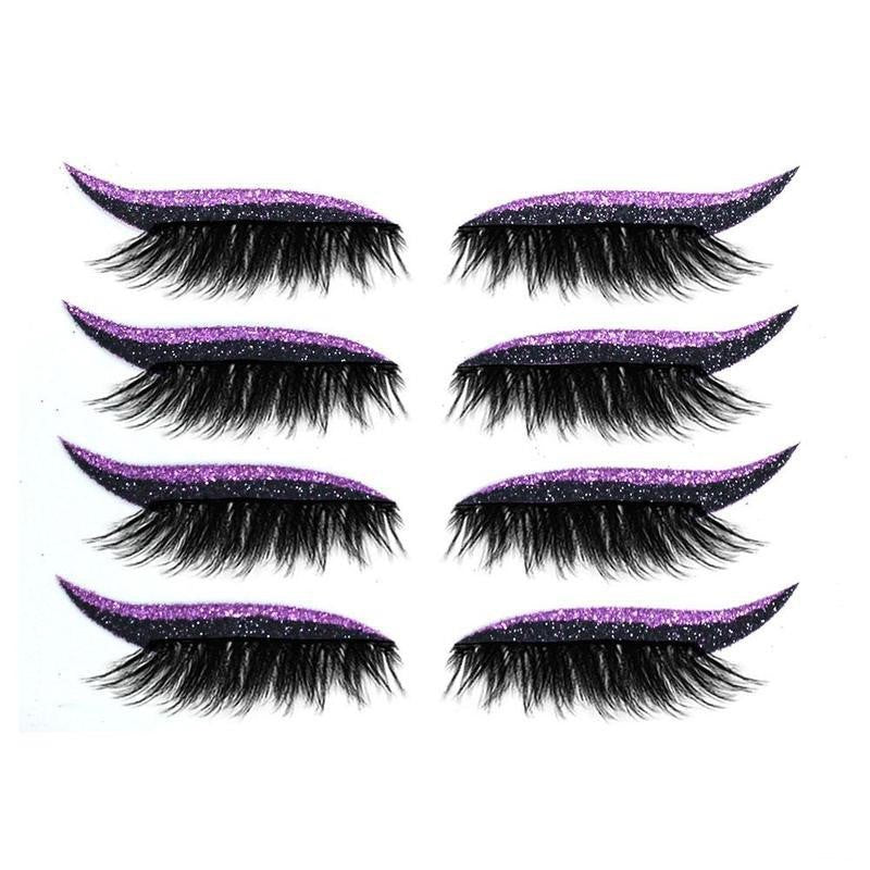 Reusable Eyeliner And Eyelash Sticker