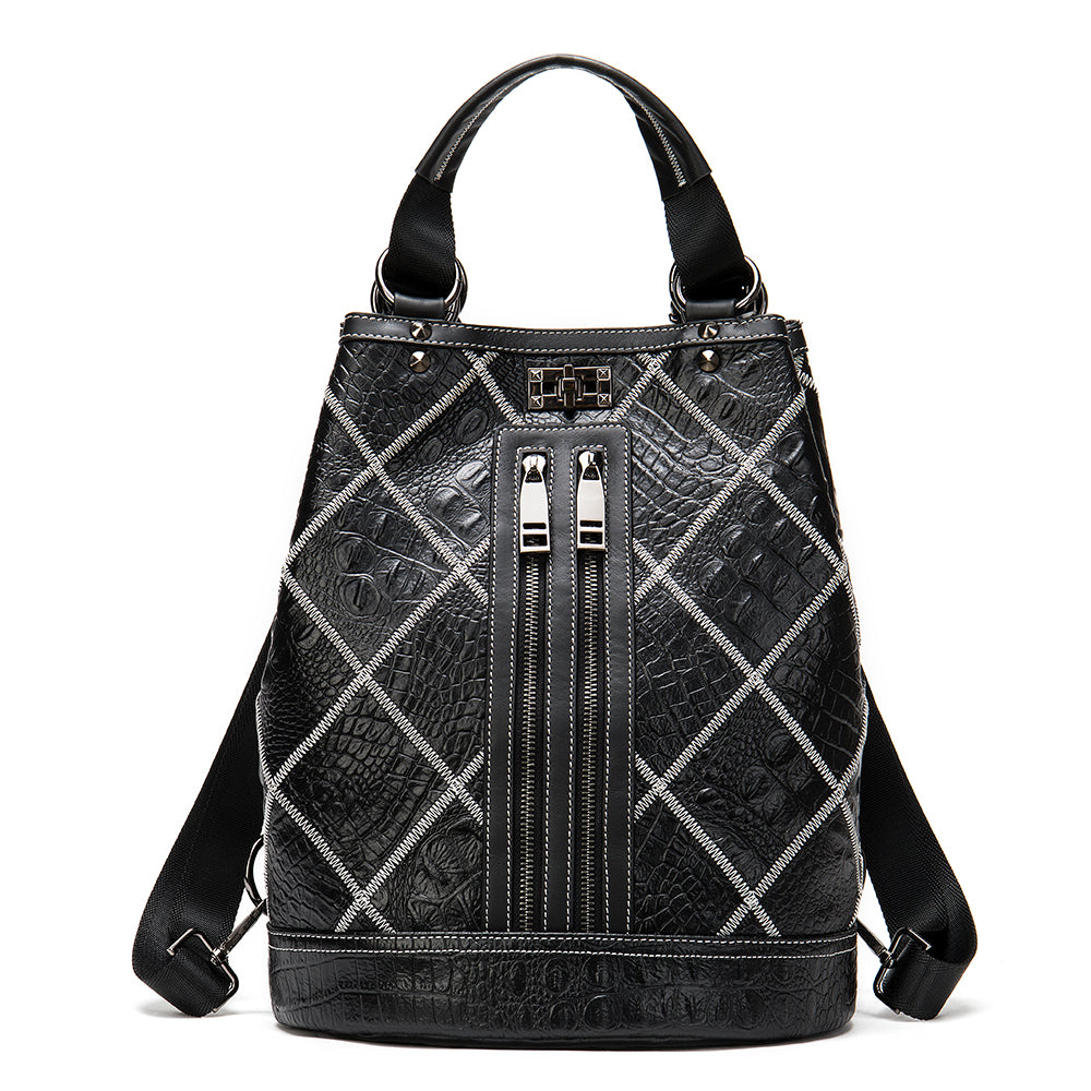 Genuine Leather Backpack Women Handbags