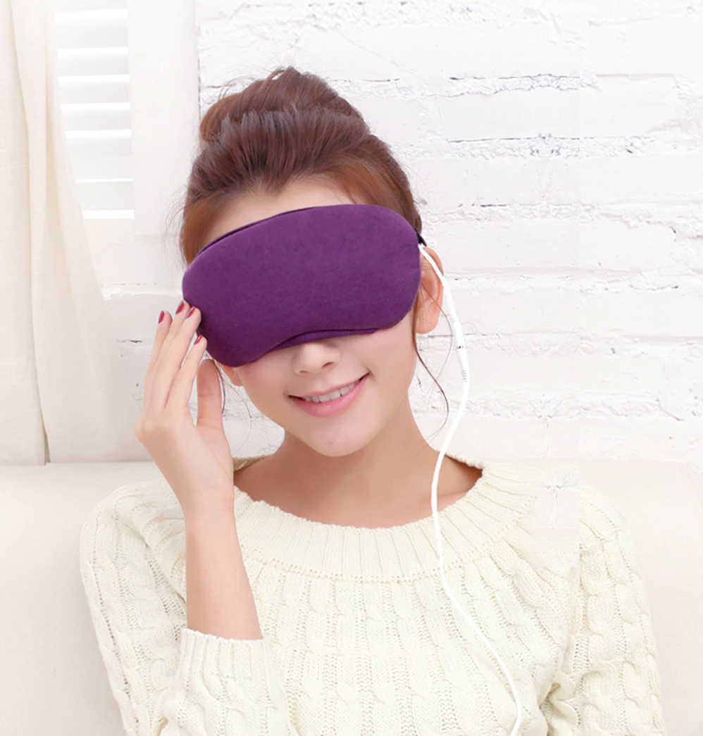 Heated Eye Mask with Adjustable Temperature and Timer
