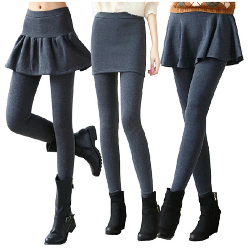 Women's Seamless Skirt Leggings for Workouts and Yoga