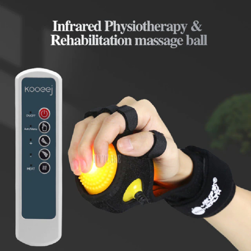 Rechargeable Electric Hand Massager with Warm Compress
