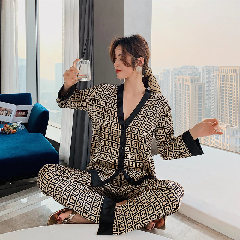 Comfy soft lounge cotton pajamas set