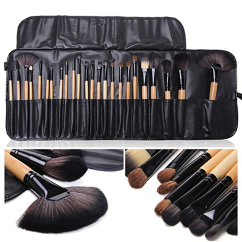 24 pcs Professional Cosmetics Brushes sets