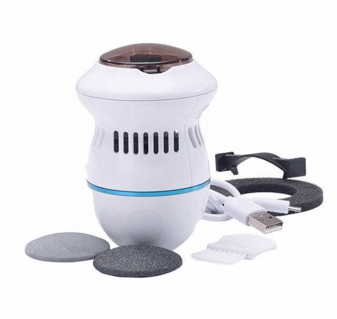 Electric Foot File and Callus Remover with Vacuum