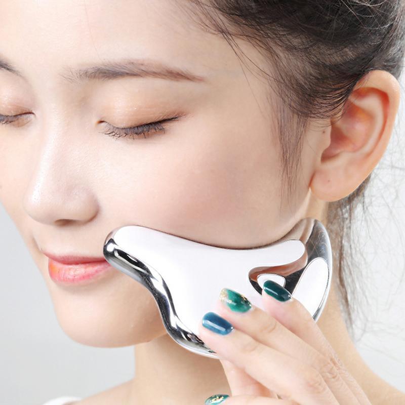 Handheld Facial Massager with Warmth and Sonic Vibration
