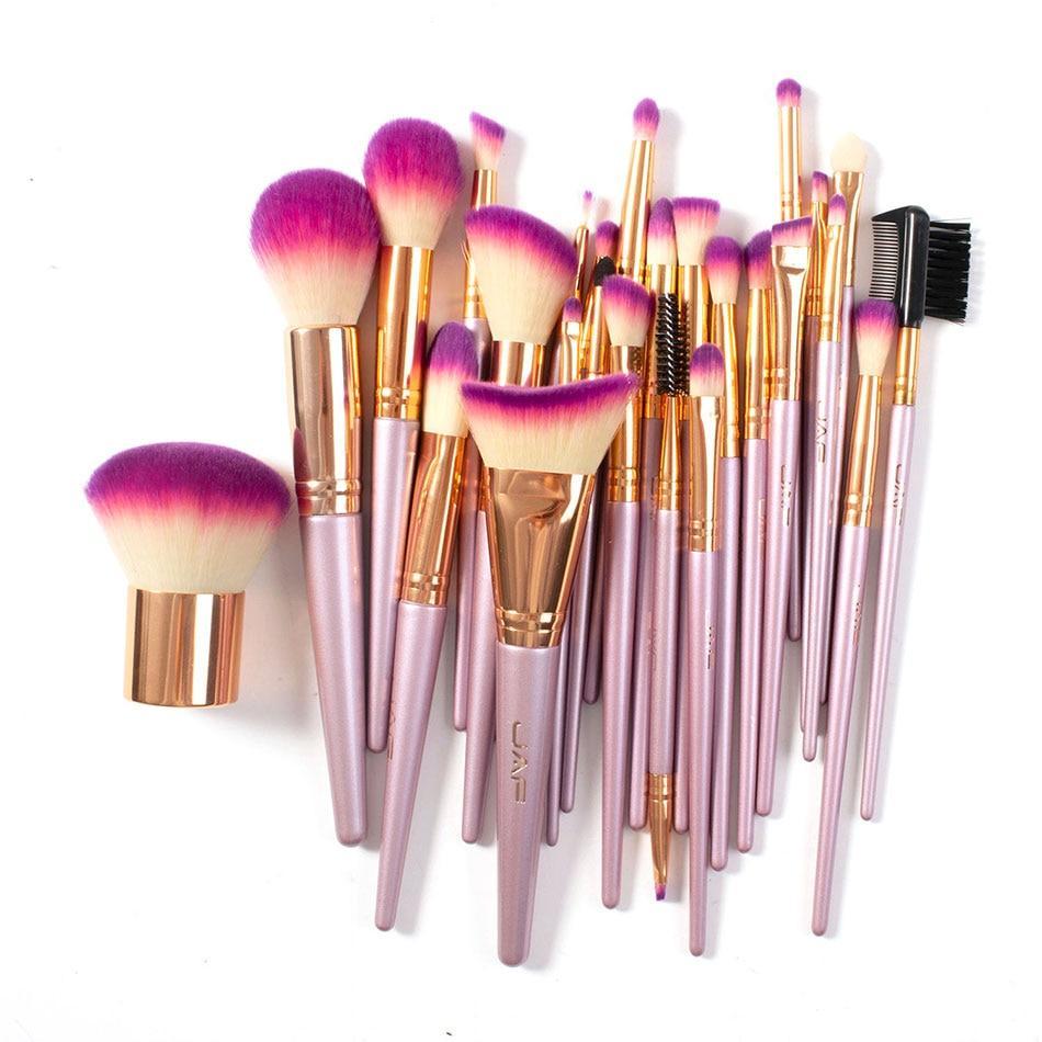 26-Piece Makeup Brush Set with Cosmetic Bag
