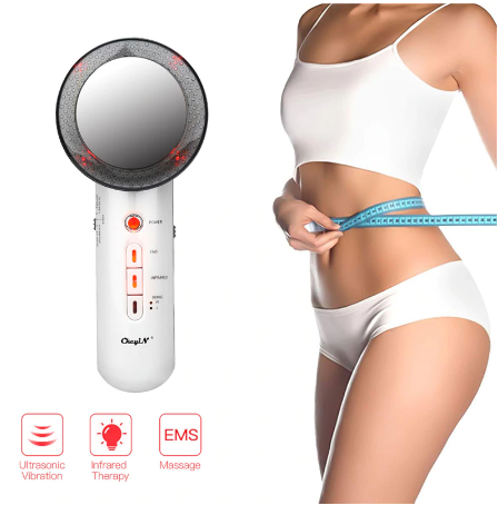 Face and Body Beauty Device Set with LED and Ultrasonic