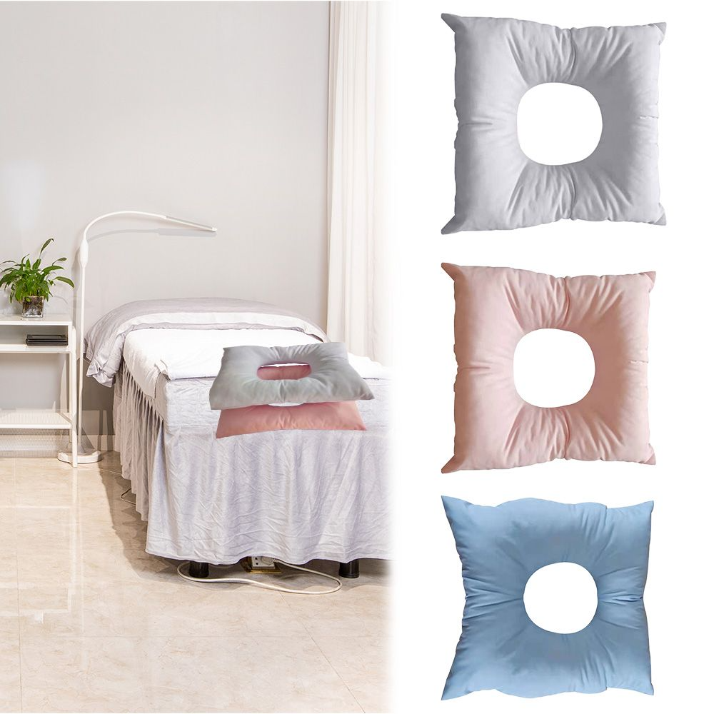 Memory Foam Massage Face Pillow with Breathing Hole