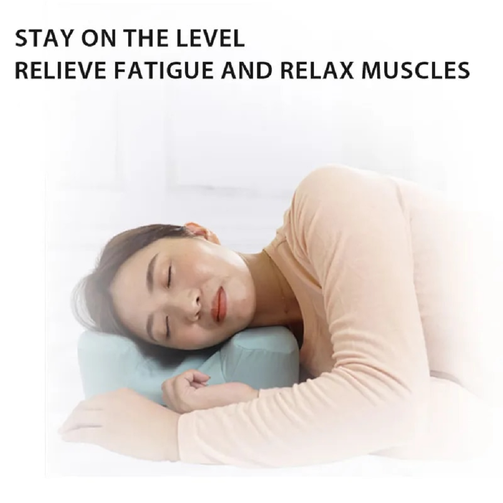 Memory Foam Beauty Pillow with Bamboo Cover for Side Sleep