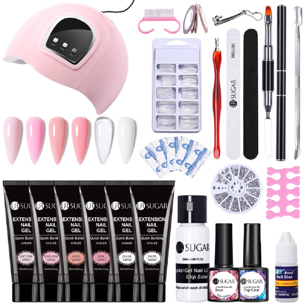 Poly Nail Extension Gel Kit for At-Home Manicures